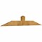 Ekena Millwork Portland Rough Sawn Timber Gable Bracket, Western Red Cedar, 72"W x 12"H x 2"D x 6"F, 4/12 Pitch GBW072X12X0206POR00RWR - alternate 4